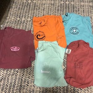 Comfort color shirt bundle all size medium!